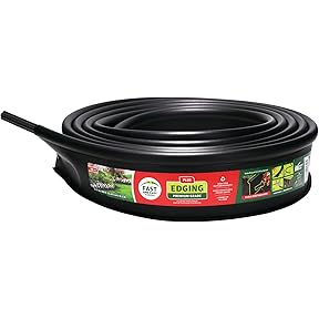 Master Mark Lifetime Landscape Edging 5-Inch x 40 Foot Black by Master Mark - American Made