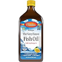 Carlson The Very Finest Fish Oil Lemon 16.9 Fl Oz Liquid by Carlson Labs - American Made