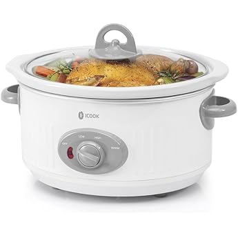 Rival SCV350 3.5-Quart Crock Pot Black & Stainless by Rival - American Made