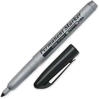Skilcraft Fine Point Permanent Marker, Black by Skilcraft - American Made