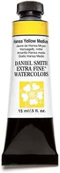 Daniel Smith Extra Fine Watercolor 15ml Hansa Yellow Medium by Daniel Smith - American Made