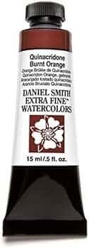 Daniel Smith Extra Fine Watercolor 15ml Quinacridone Burnt Orange by Daniel Smith - American Made