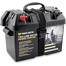 Minn Kota Marine Battery Box Power Center for Trolling Motors by Minn Kota - American Made