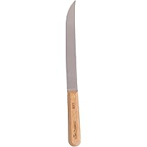 Dexter Russell 8" Wide Boning Knife — Beech Wood Handle with Brass Rivets, Made in USA by Dexter Russell - American Made