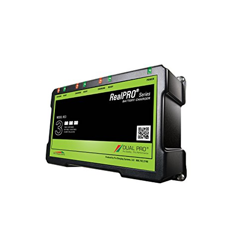 Dual Pro RS3 Recreation Series Marine Battery Charger â€” 18A 3-Bank by Dual Pro - American Made