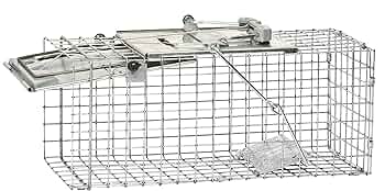 Havahart 1025 Easy Set Two-Door Trap Rabbits and Squirrels by Havahart - American Made