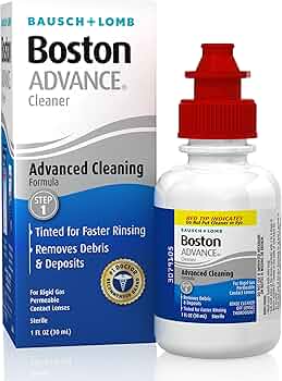 Bausch and Lomb Boston Advance Cleaner for RGP Lenses 1oz by Bausch and Lomb - American Made