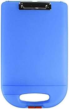 Dexas Clipcase 2 Storage Clipboard Rounded Handle Blue by Dexas - American Made