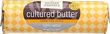 Vermont Creamery Lightly Salted European-Style Cultured Butter Roll, 8 oz by Vermont Creamery - American Made