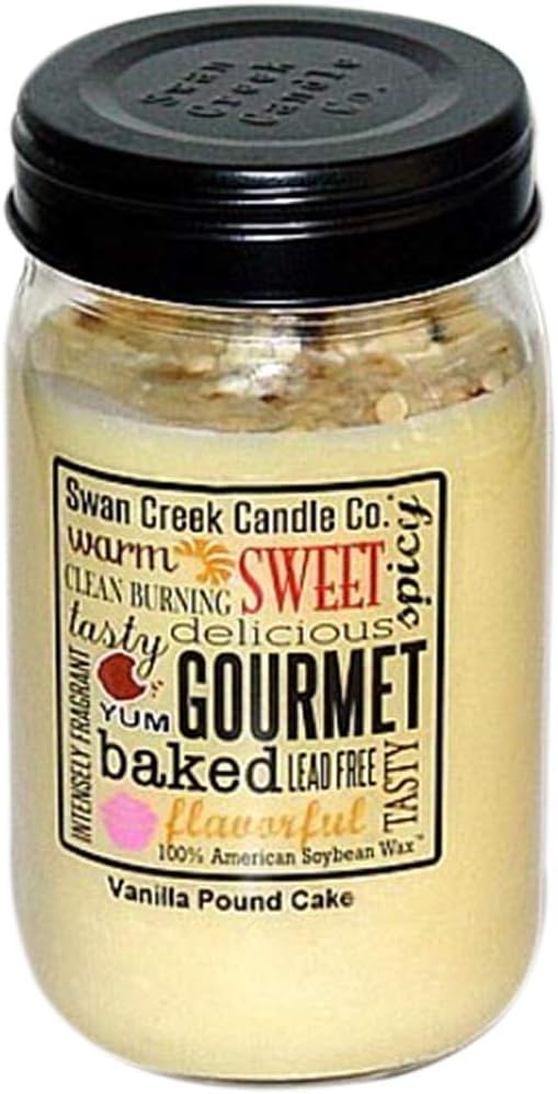 Swan Creek Candle Vanilla Soy Candle, 24 oz by Swan Creek Candle - American Made
