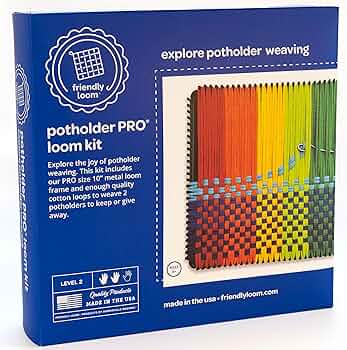 Harrisville Designs Kids Weaving Kit — Beginner's Loom Set with Wool by Harrisville Designs - American Made