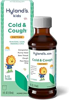 Hyland's Kids Cold and Cough Daytime Syrup 4oz by Hyland's - American Made