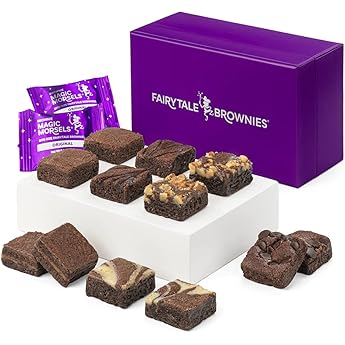 Fairytale Brownies Sugar-Free Magic Morsel Dozen 12-Piece Gift Box by Fairytale Brownies - American Made