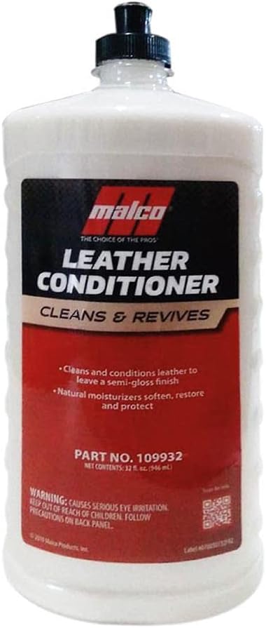 Malco Leather Conditioner for Cars 32 oz by Malco Automotive - American Made