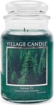 Village Candle Clean Cotton Scented Jar Candle, Large by Village Candle - American Made