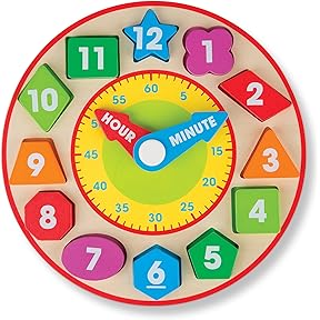 Holgate Toys Hickory Dickory Clock Wooden Learning Toy by Holgate Toys - American Made
