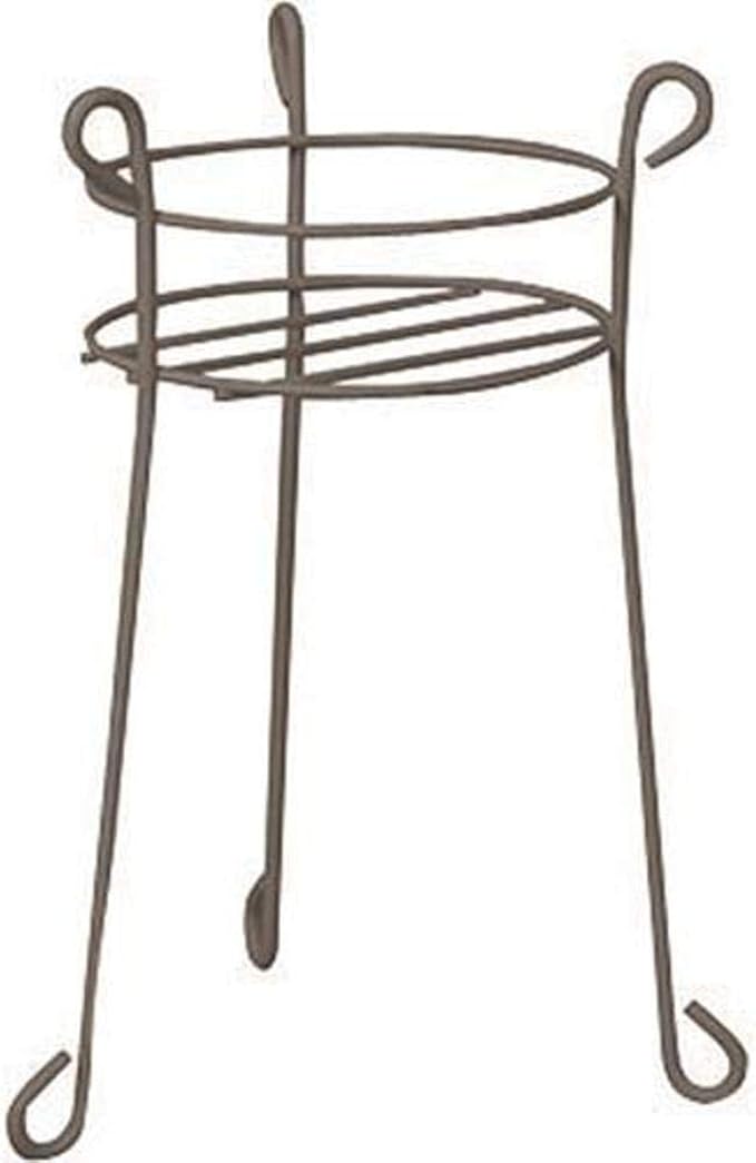 Panacea 89238 Heavy Duty Round Plant Stand Black 21-Inch by Panacea Products - American Made