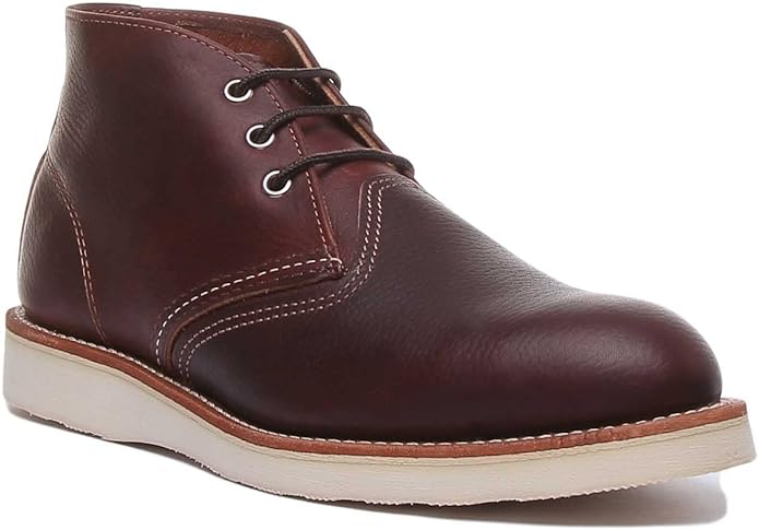 Red Wing Heritage Men's Work Chukka Boot Briar Oil Slick by Red Wing Heritage - American Made