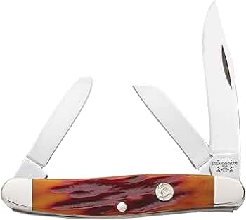Bear & Son Cutlery Large Congress Pocket Knife - USA Made by Bear & Son Cutlery - American Made