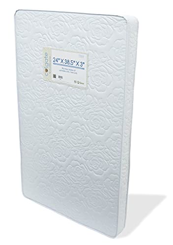 Colgate Mattress Portable Crib Mini Crib Mattress 24x38.5 by Colgate Mattress - American Made