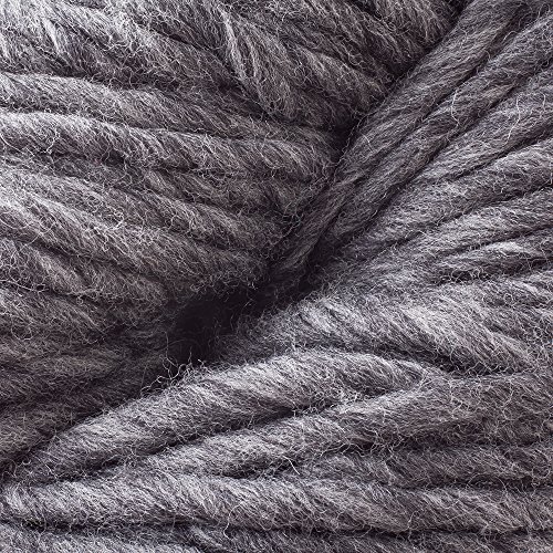 Brown Sheep Burly Spun Yarn - BS04 Charcoal Heather by Brown Sheep Company - American Made