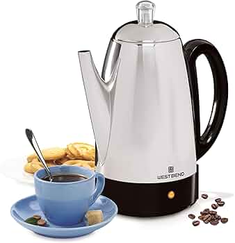 West Bend 12-Cup Electric Percolator Coffee Maker by West Bend - American Made