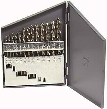 Viking Drill Cobalt Jobber Drill Bit Set 13-Piece by Viking Drill and Tool - American Made