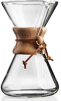 Chemex Hand Blown Pour-Over Coffeemaker 8-Cup by Chemex - American Made