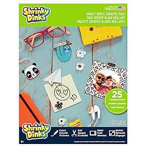 Creativity for Kids Shrinky Dinks Refill Sheets Activity Kit by Creativity for Kids - American Made