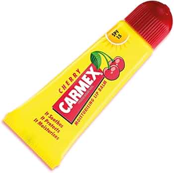Carmex Cherry Lip Balm Tube SPF 15 by Carmex - American Made