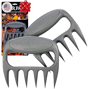 Bear Paws Meat Handler Forks and Shredder Claws Set by Bear Paws - American Made