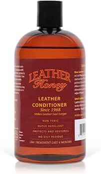 Leather Honey Leather Conditioner 4 oz. - #1 Best Seller by Leather Honey - American Made