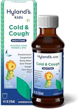 Hyland's Kids Cold and Cough Nighttime Syrup 4oz by Hyland's - American Made
