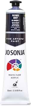 Jo Sonja's Artist Colors Paynes Grey 75ml by Chroma Inc - American Made