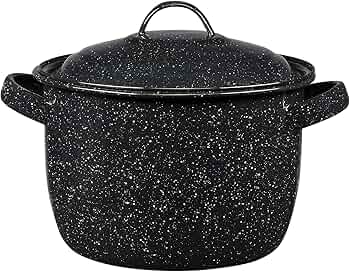 Granite Ware 4-Quart Bean Pot Speckled Black by Granite Ware - American Made