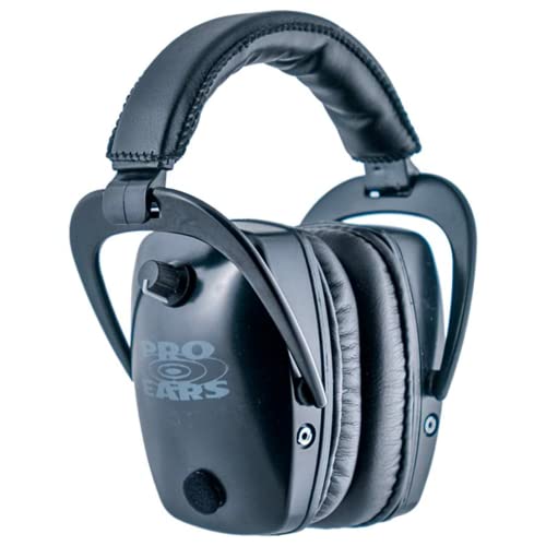 Pro Ears Pro Tac Slim Gold Ear Muffs Military Grade Electronic Hearing Protection by Pro Ears - American Made