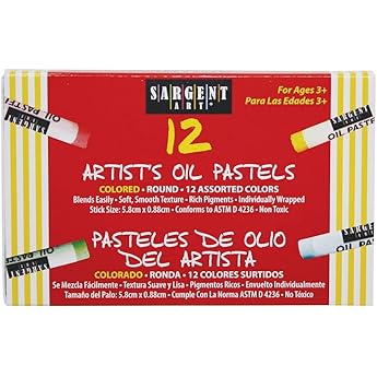 Sargent Art 22-2018 25-Count Oil Pastels by Sargent Art - American Made