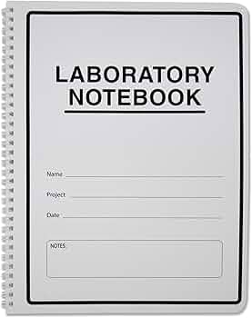 BookFactory Student Lab Notebook 100 Pages Scientific Grid Wire-O by BookFactory - American Made