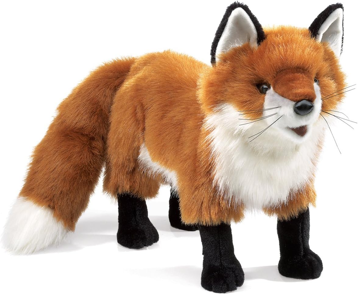 Folkmanis Red Fox Hand Puppet by Folkmanis Puppets - American Made