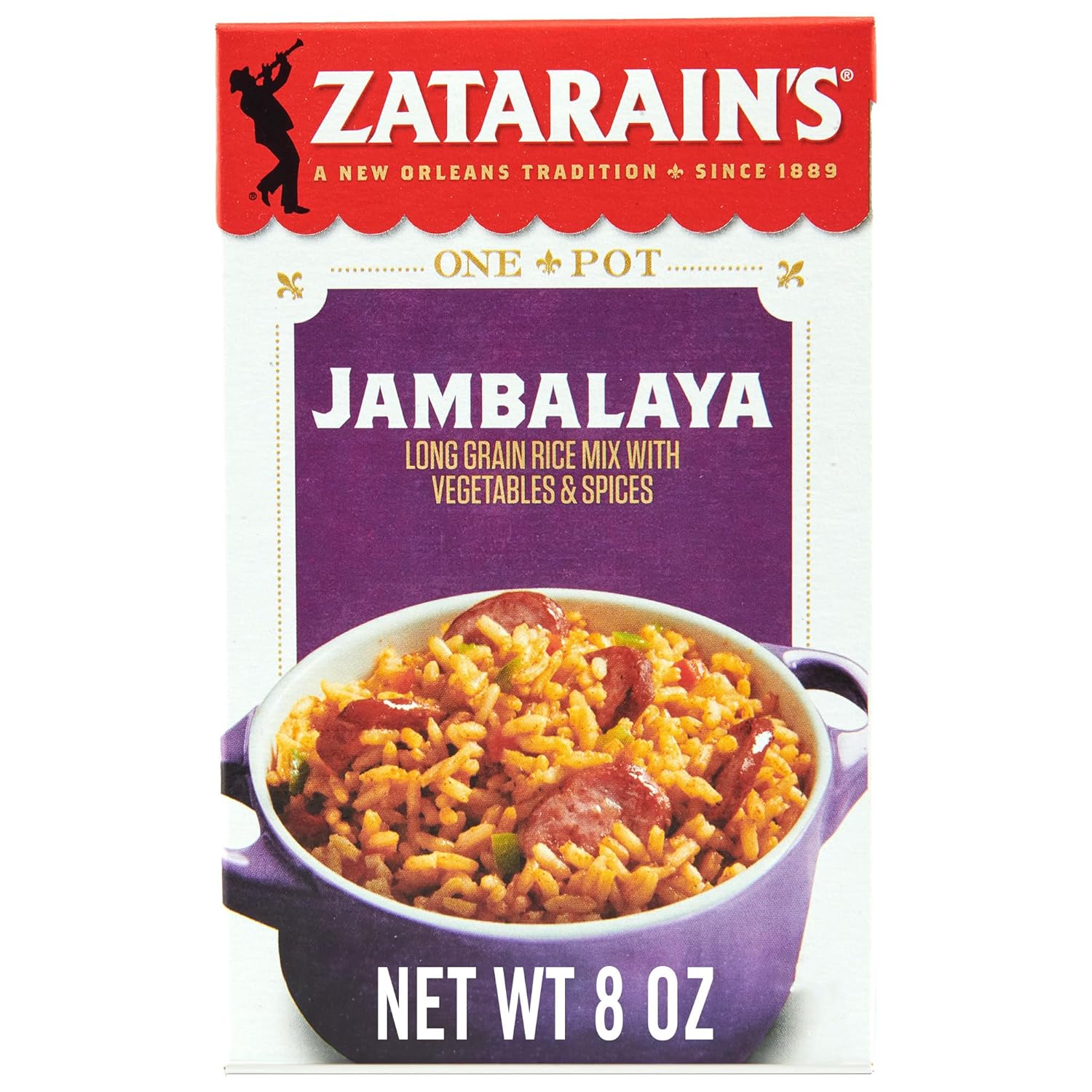 Zatarain's Jambalaya Rice Mix 8oz by Zatarain's - American Made
