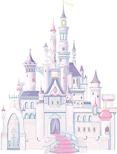 RoomMates Peel and Stick Princess Castle Wall Decals by RoomMates Decor - American Made