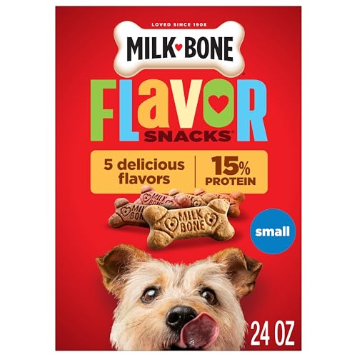 Milk-Bone Flavor Snacks, Small Dog Treats, 24 Oz. by Milk-Bone - American Made