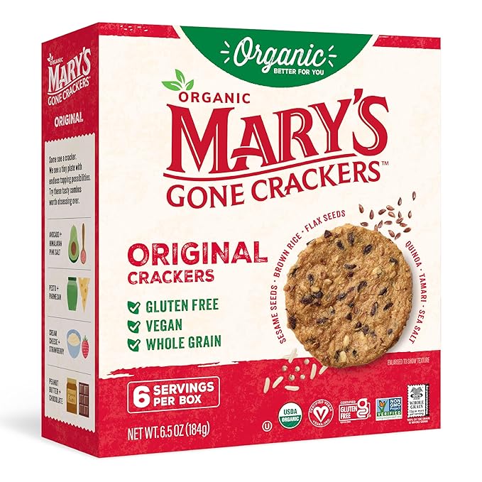 Mary's Gone Crackers Original Crackers 6.5 oz by Mary's Gone Crackers - American Made