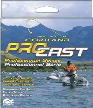 Cortland Pro Cast Fly Line Weight Forward Floating by Cortland Line - American Made