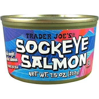 Wild Planet Wild Sockeye Salmon Skinless Boneless Canned 6 oz Pack of 12 by Wild Planet Foods - American Made