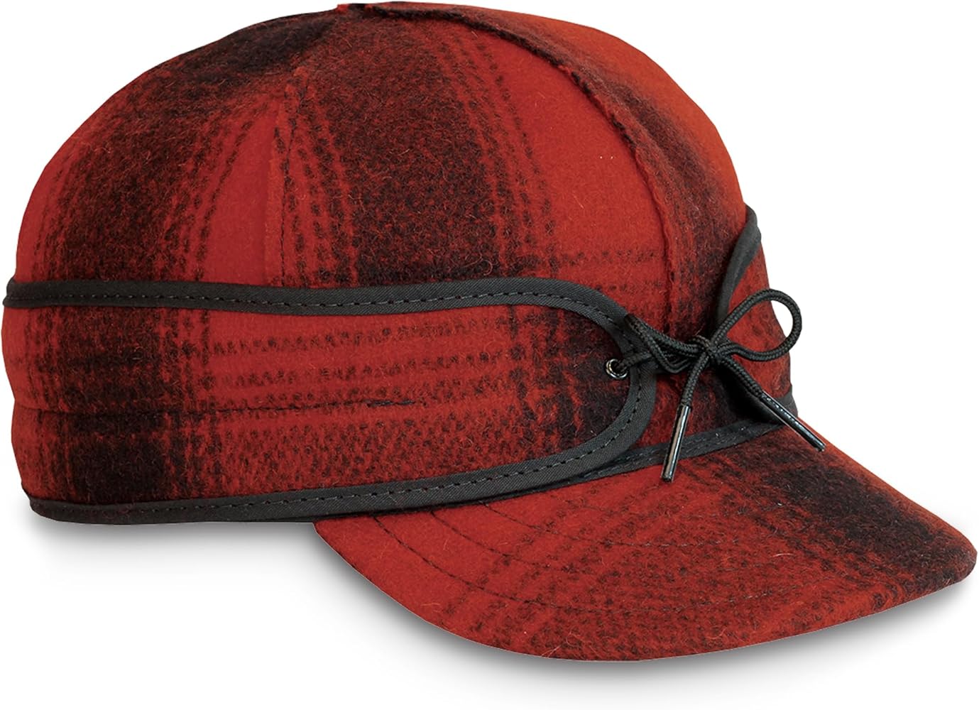 Stormy Kromer Original Cap Red/Black Plaid by Stormy Kromer - American Made