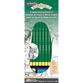 General Pencil Kimberly Graphite Drawing Kit 12-Piece by General Pencil - American Made