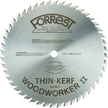 Forrest DURALINE Hi-AT 10-Inch Melamine Saw Blade by Forrest Mfg - American Made