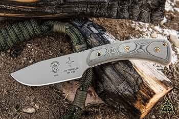 TOPS Knives Pasayten Lite Traveller Fixed Blade Knife by TOPS Knives - American Made