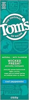 Tom's of Maine Wicked Fresh! Toothpaste Cool Peppermint 4.7oz by Tom's of Maine - American Made
